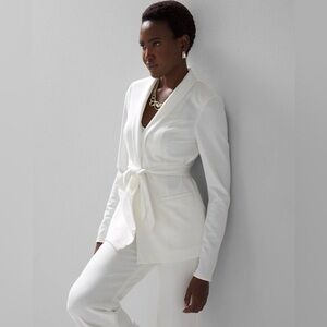 Stunning NWT WHBM Belted Blazer